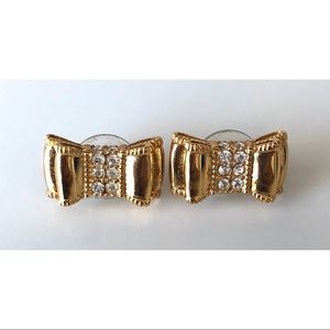 Kate Spade- Double Gold Bow Stud